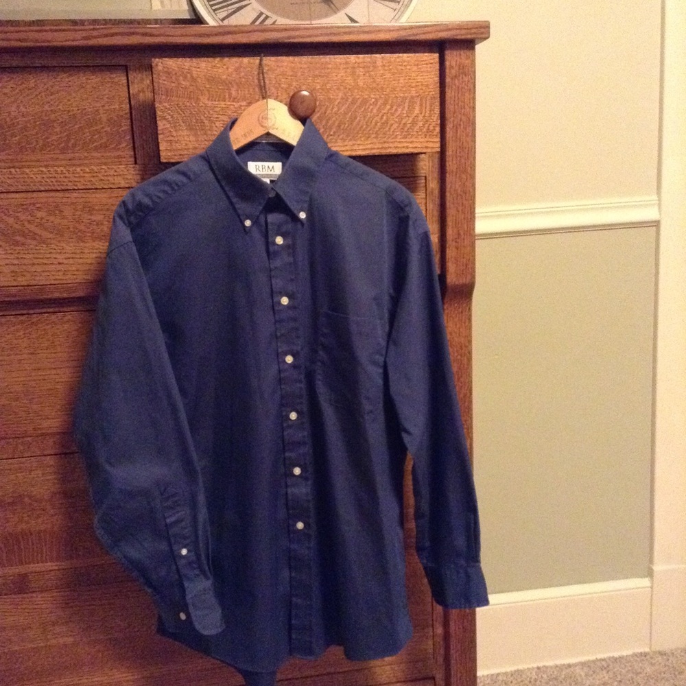 RBM men’s button down dress shirt